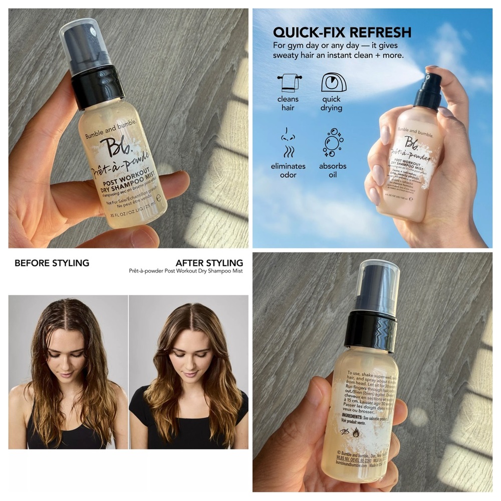 Bumble and bumble Dry Shampoo Mist – Travel Size 25ML (New)